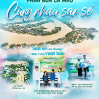 Phân Bón Cà Mau cùng nhau san sẻ với đồng bào chịu thiệt hại bởi bão lũ