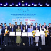 SCG và 7 công ty thành viên được vinh danh Top 100 Doanh nghiệp Bền vững Việt Nam 2025