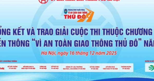 Trực tiếp: Lễ trao giải và phát động chương trình truyền thông “Vì An toàn giao thông Thủ đô” năm 2025