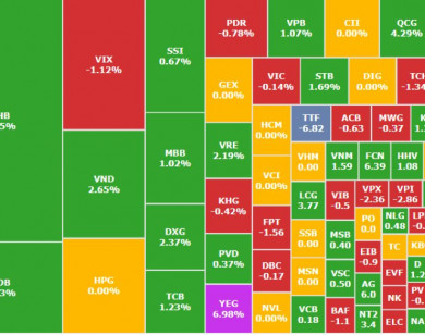 Dòng tiền thận trọng, VN-Index kết phiên tăng nhẹ
