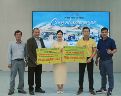 Phân bón Cà Mau đồng hành cùng Kim Trà (Huế) hồi phục sau 4 đợt ngập lụt