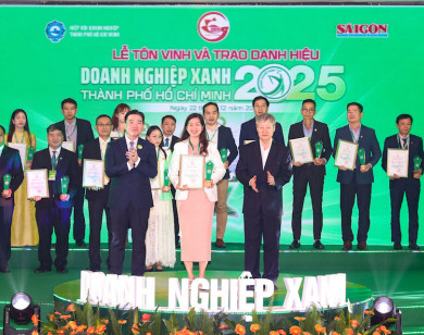 HungHau Foods đạt Doanh nghiệp Xanh TP Hồ Chí Minh 2025 sau nhiều năm đưa nông sản Việt ra thế giới