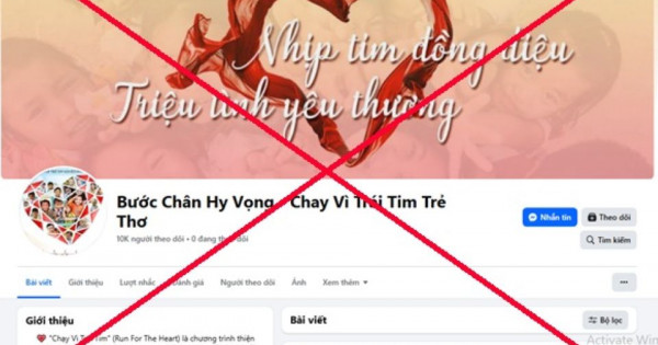 Chiêu trò lừa đảo tinh vi núp bóng giải chạy từ thiện để trục lợi