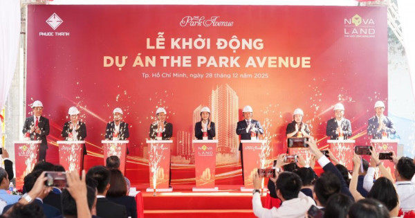The Park Avenue đẩy mạnh thi công sau khi được tháo gỡ “nút thắt” pháp lý