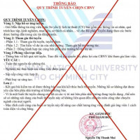 Mạo danh Đại học Quốc gia TP Hồ Chí Minh tuyển dụng viên chức, kêu gọi từ thiện