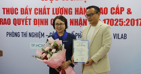 VILAB đạt chuẩn ISO quốc tế, gia nhập VATAP