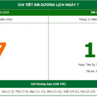 Lịch âm 7/1 chính xác nhất, lịch vạn niên ngày 7/1/2026: Việc nên và không nên làm?