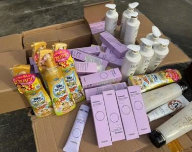 Quảng Trị: Triệt phá đường dây mua bán mỹ phẩm giả quy mô lớn 