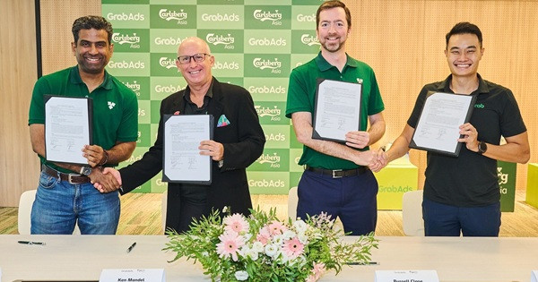 Carlsberg Việt Nam và Grab hợp tác thúc đẩy thói quen uống có trách nhiệm, di chuyển an toàn