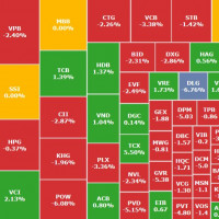 VN-Index lao dốc giữa áp lực bán mạnh
