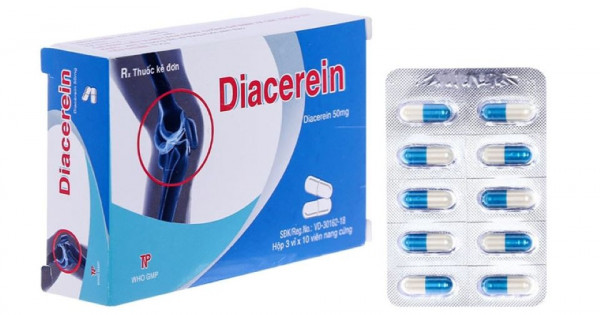 Thu hồi lô thuốc Diacerin 50 trị thoái hóa khớp không đạt chất lượng