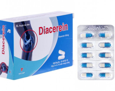 Thu hồi lô thuốc Diacerin 50 trị thoái hóa khớp không đạt chất lượng