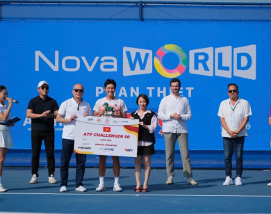Soonwoo Kwon giành chức vô địch ATP Challenger 50 tại NovaWorld Phan Thiet