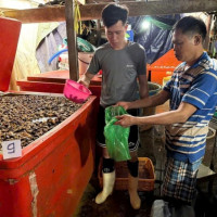 Triệt phá đường dây sơ chế, tiêu thụ thịt ốc bươu ngâm hóa chất công nghiệp với quy mô lớn