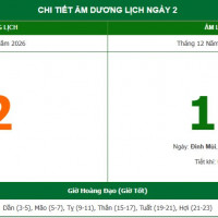 Lịch âm 2/2 chính xác nhất, lịch vạn niên ngày 2/2/2026: Việc nên và không nên làm?