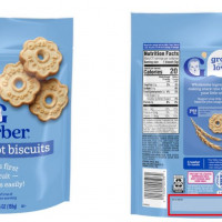 Danh sách 21 lô bánh ăn dặm Gerber bị thu hồi của Nestlé