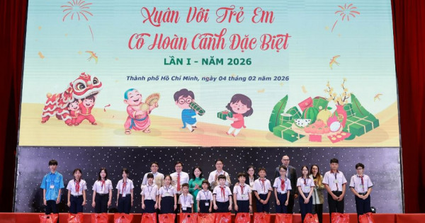 Gieo mầm yêu thương, ươm xuân cho hàng ngàn trẻ em