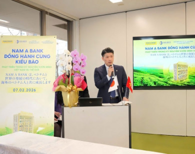 Nam A Bank đồng hành cộng đồng kiều bào tại Nhật Bản