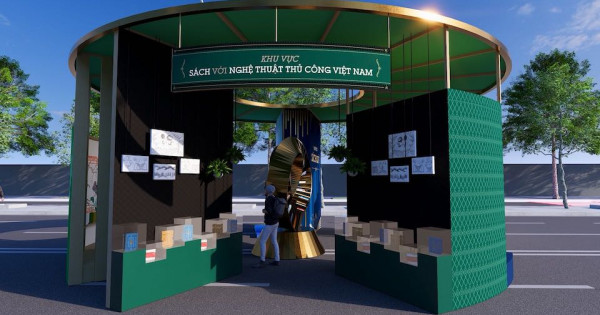 "Xuân hội tụ" tại Đường sách Tết 2026: Nơi di sản giấy dó gặp gỡ nhịp sống tương lai