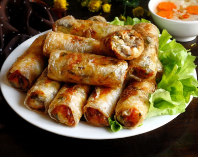 Mẹo chiên nem đông lạnh ngày Tết giòn ngon, không bị cháy