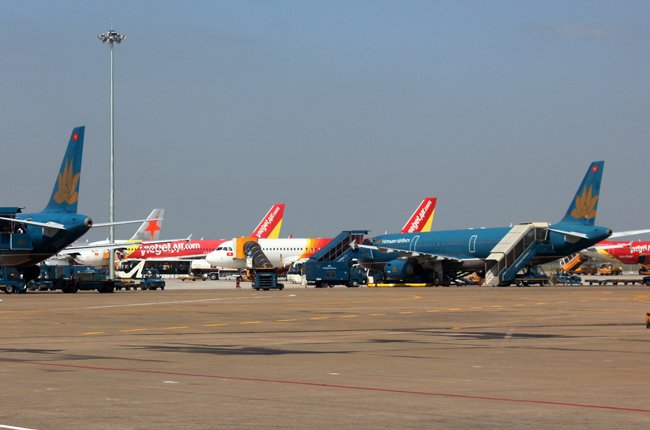 Vấn đề thiếu chỗ đậu máy bay ở Tân Sơn Nhất sẽ được giải quyết - Ảnh: Anh Quân