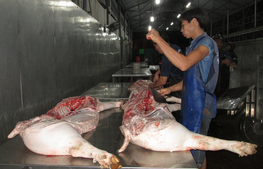 Giá heo bất ngờ giảm 10.000 đồng/kg, thương lái ngó lơ! - Ảnh 1.