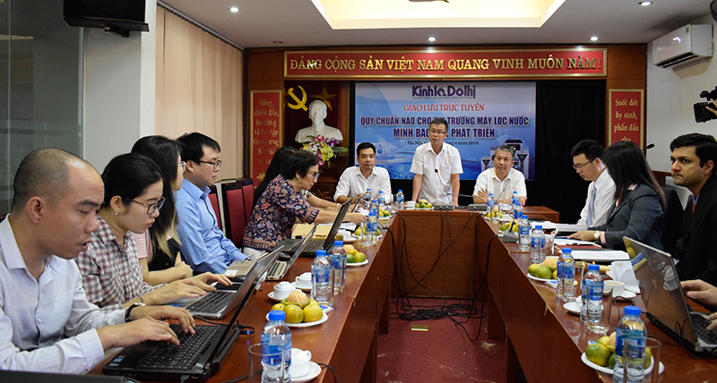 Tọa đàm trực tuyến “Quy chuẩn nào cho thị trường máy lọc nước - Minh bạch và phát triển”