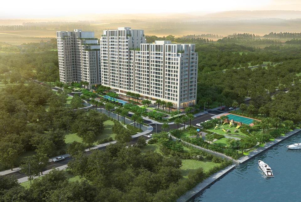 Phối cảnh tổng thể dự án Opal Riverside