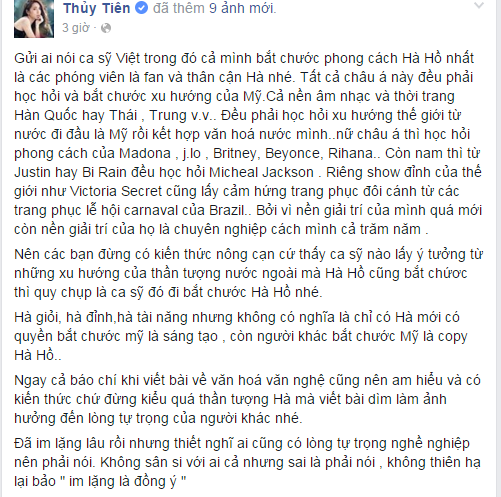 Thủy Tiên: "sau chuyện ấy Hà Hồ có giận tôi cũng đành chịu"