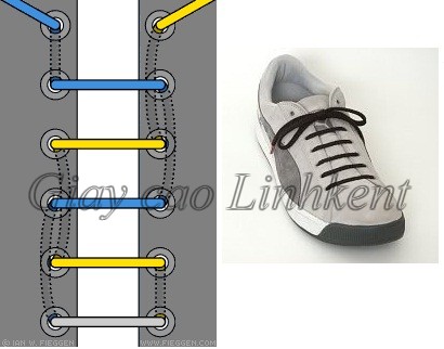10 kiểu buộc dây giày bạn nên thử ngay