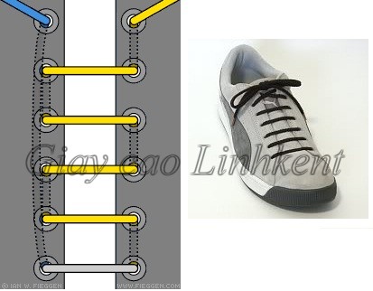 10 kiểu buộc dây giày bạn nên thử ngay