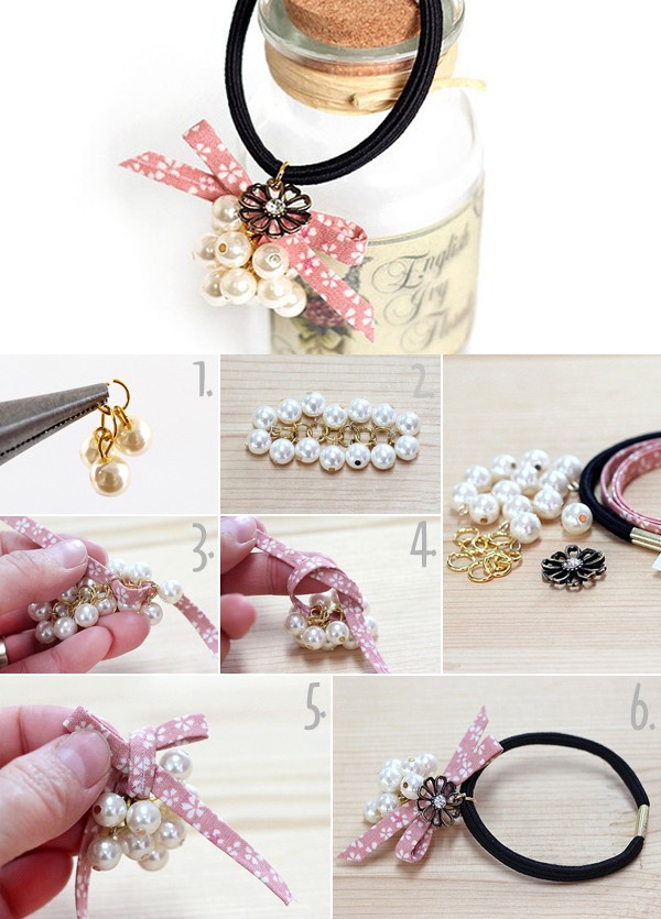Hướng dẫn cách làm dây buộc tóc chỉ trong vài phút