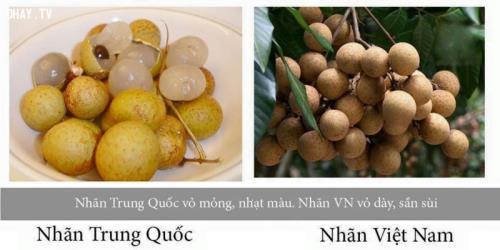 Cách phân biệt một số loại hoa quả Trung Quốc với hoa quả Việt Nam