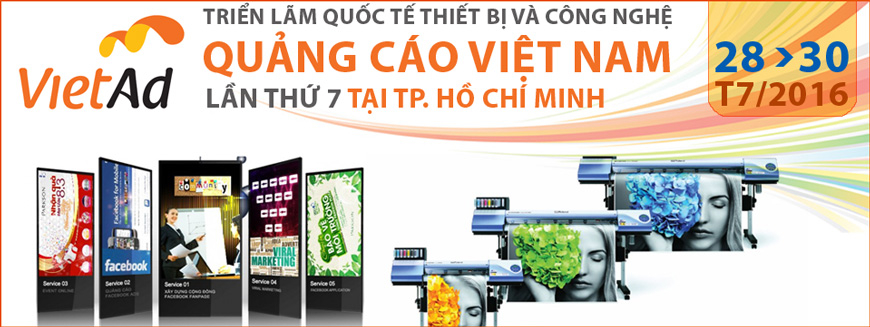 VietAd 2016 lần 7 sẽ khai mạc tại TP.HCM