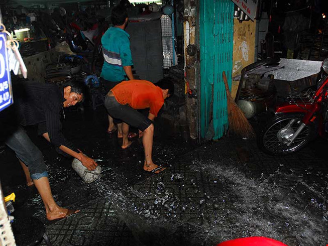 Sài Gòn mưa ngập có phần do quản lý yếu kém
