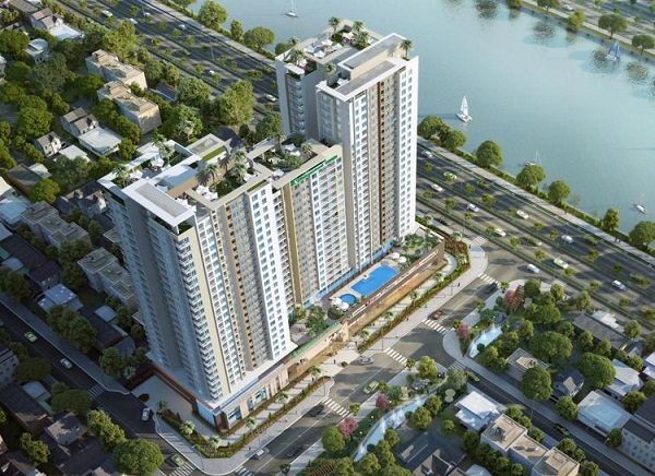 Dự án Viva Riverside đang được Công ty Bất động sản Danh Khôi Việt (DKRV) và một số đơn vị khác phân phối ra thị trường với giá bán khoảng 21 triệu đồng/m2