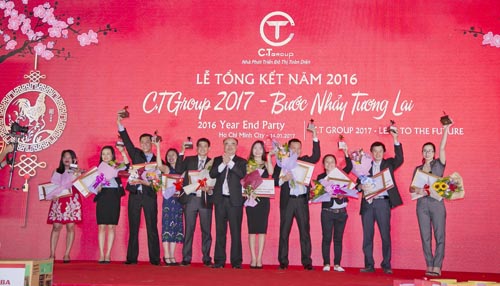 C.T Group chi 12 tỷ thưởng tết cho nhân viên