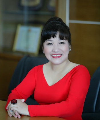 Bà Lưu Thị Thanh Mẫu - Tổng Giám đốc Phúc Khang Corp
