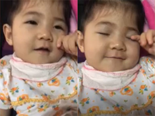Bé gái Lào Cai 14 tháng tuổi chỉ nặng 3,5kg gây bất ngờ với hình ảnh mới nhất