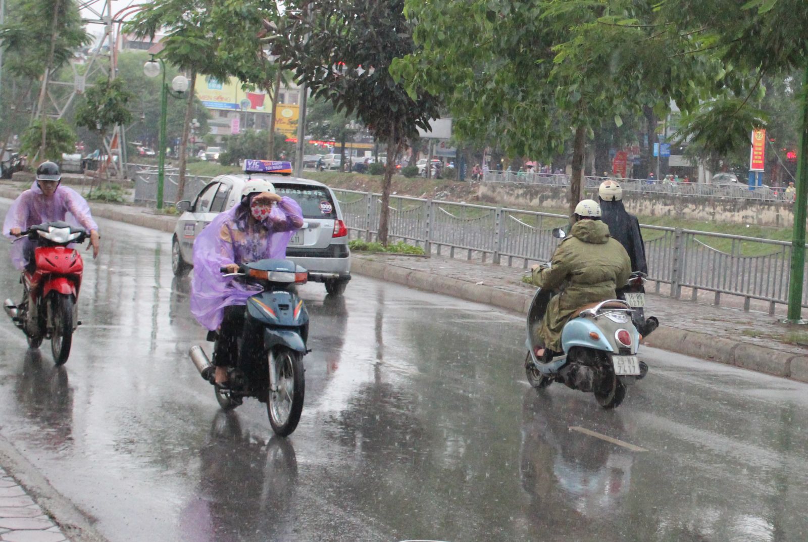 Thời tiết ngày 3/12/2017: Miền Trung mưa lớn trên diện rộng