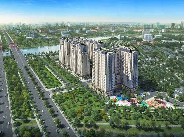 Khu cao ốc ven sông Dream Home Riverside, bất động sản quận 8