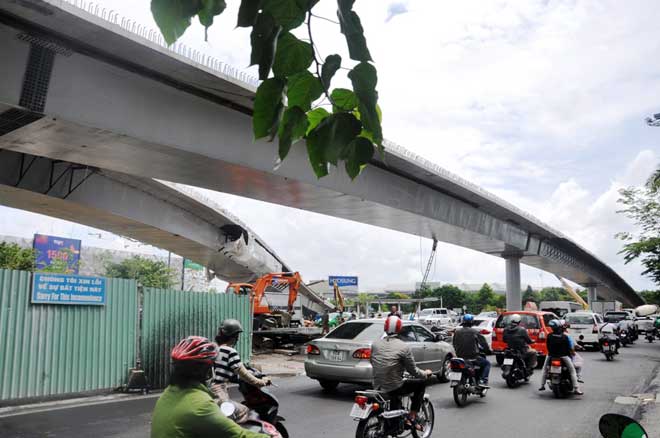 Cận cảnh cầu bạc tỷ “giải cứu” kẹt xe ở Tân Sơn Nhất trước giờ G - 4