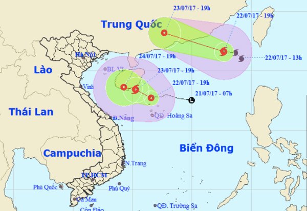 Dự báo thời tiết, áp thấp, áp thấp nhiệt đới, tin bão, bão số 3, cơn bão số 3