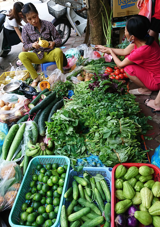 Hà Nội: Mưa kéo dài, rau xanh tăng giá đột biến