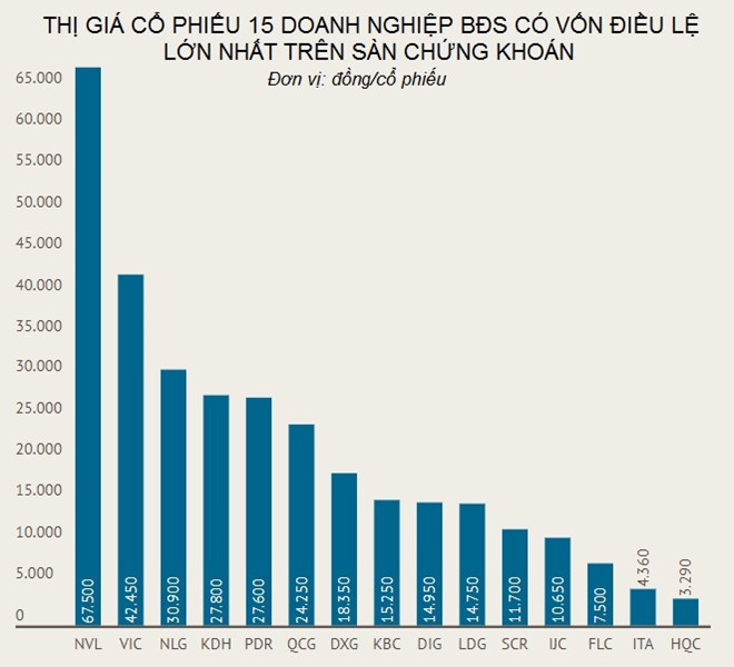 So phan trai nguoc cua co phieu cac 'ong lon' bat dong san hinh anh 3