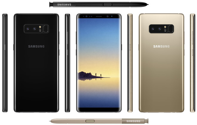 Lo anh chinh thuc cua Galaxy Note 8 truoc ngay ra mat hinh anh 1