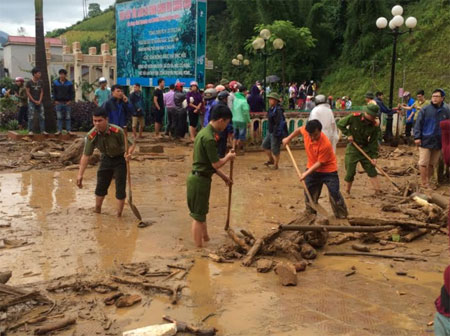 Những hình ảnh kinh hoàng do lũ quét gây ra tại Sơn La, Yên Bái