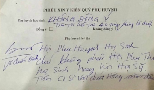 Nhiều nước không có Ban phụ huynh, không có phụ phí đầu năm học