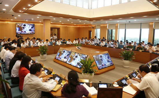 Hà Nội: Vi phạm lấn chiếm lòng đường, vỉa hè đã giảm