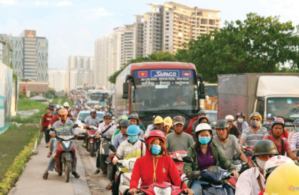 Bất động sản khu Nam Sài Gòn “khó thở” bởi hạ tầng